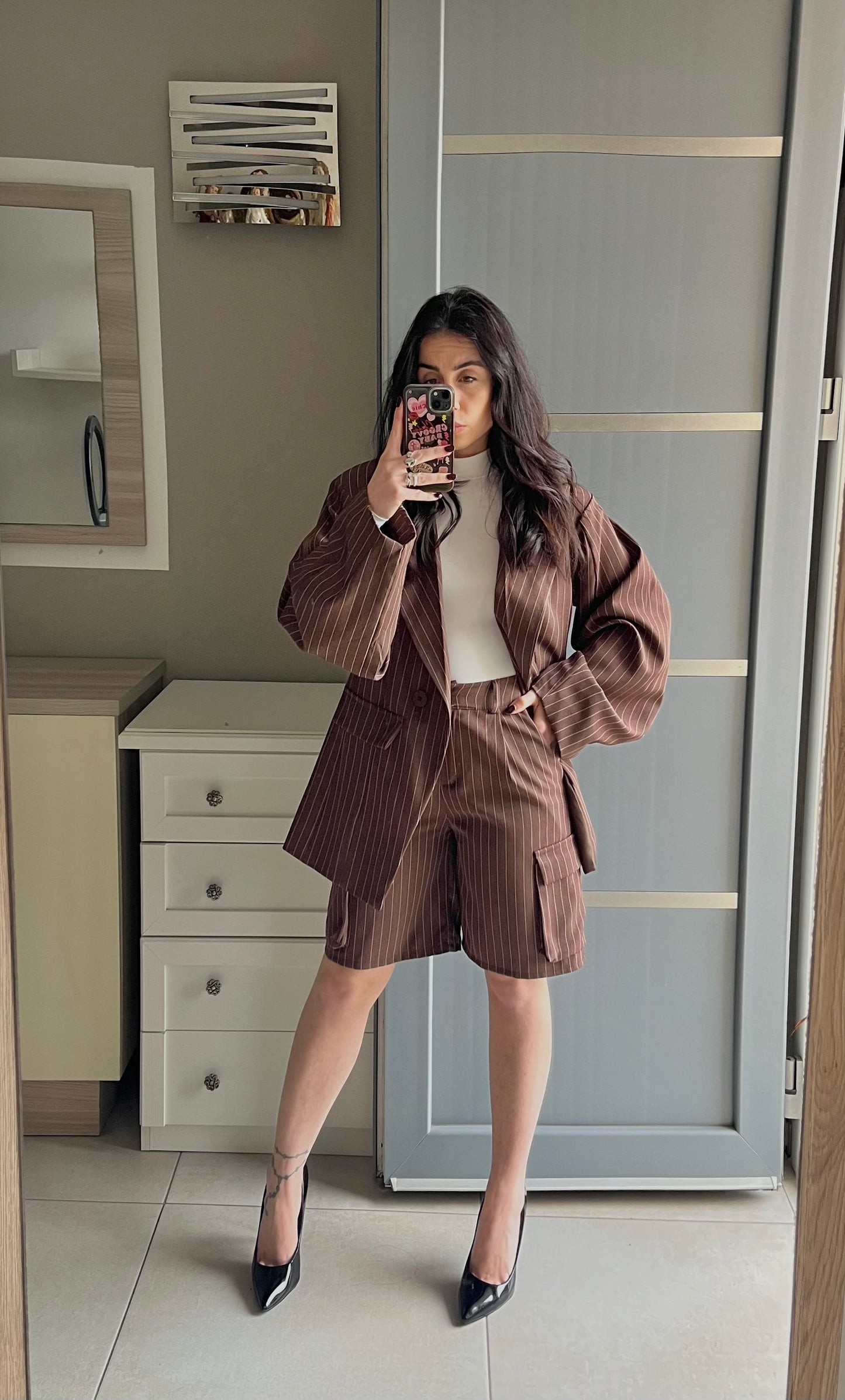 Coordinato Melody marrone