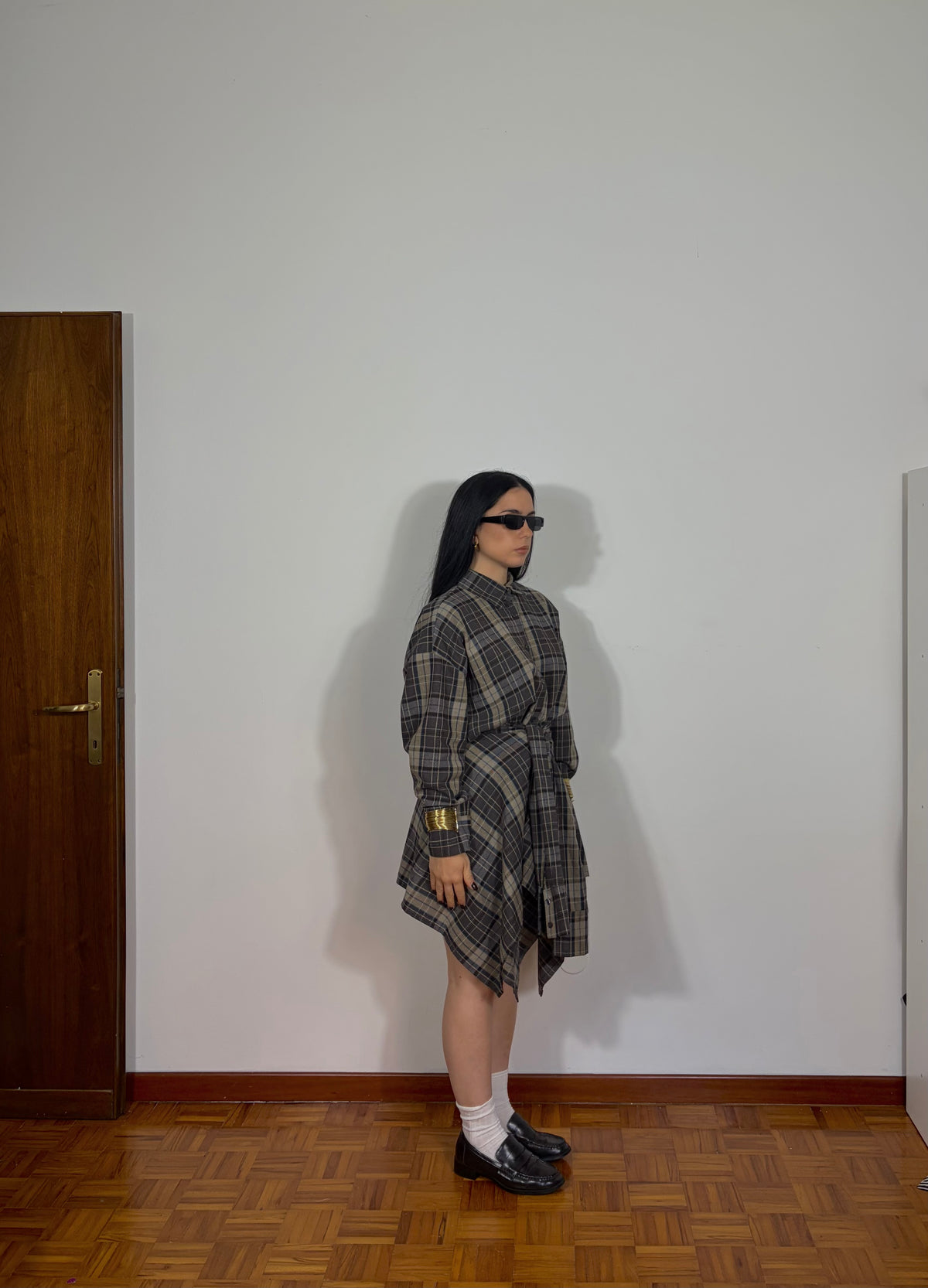 CAMICIA SCOZZESE GREY