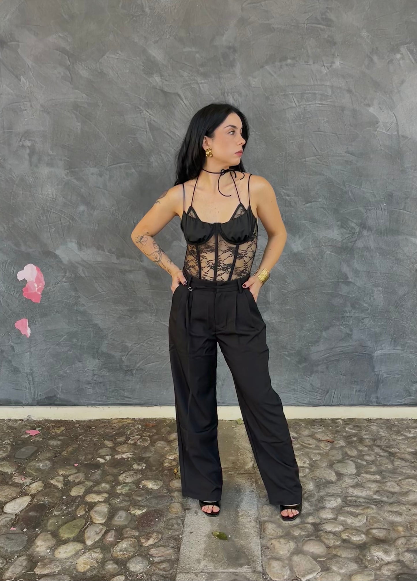 PANTALONE CLASSICO NERO