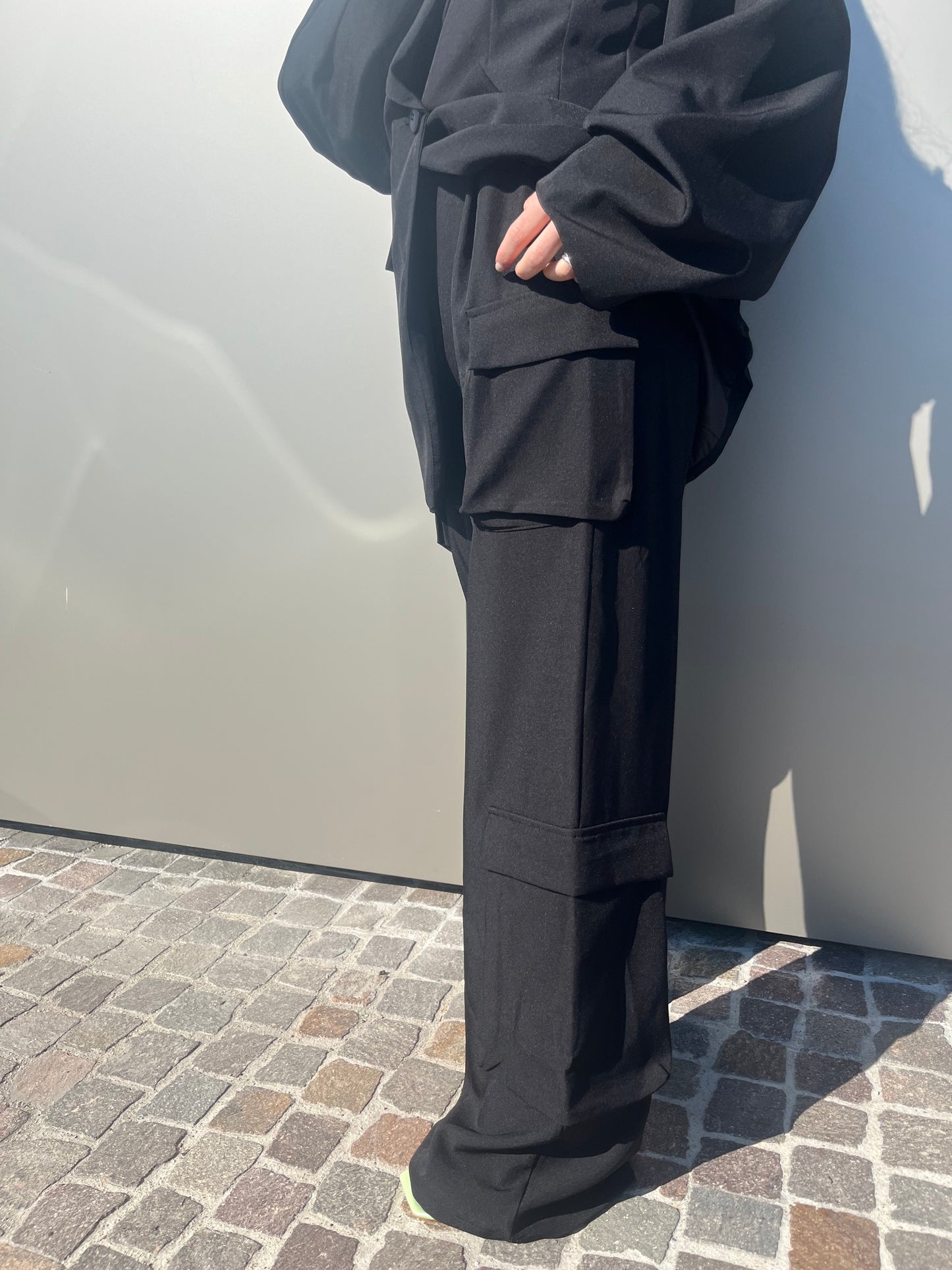 Coordinato cargo nero