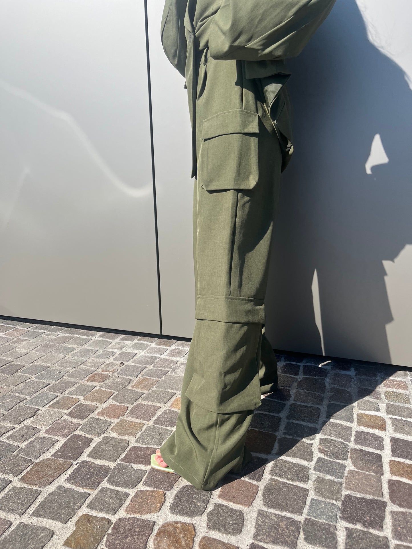 Coordinato cargo verde