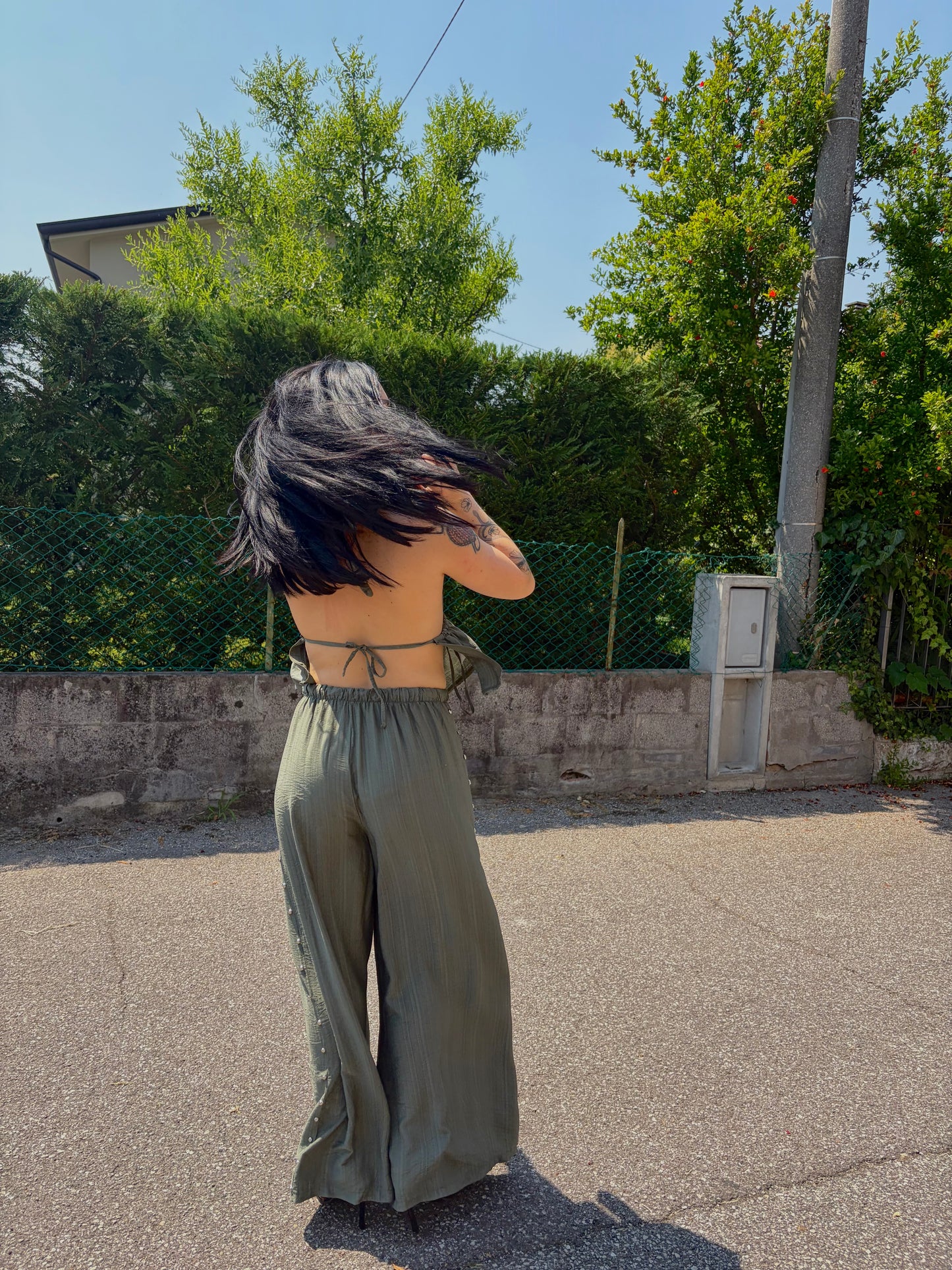 COORDINATO SAHARA VERDE MILITARE