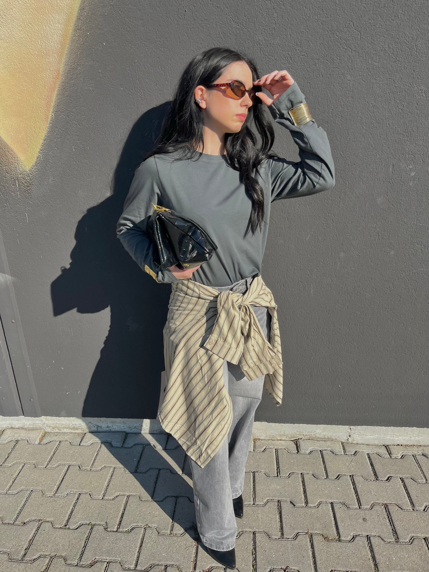 MAGLIA BASICA GRIGIO