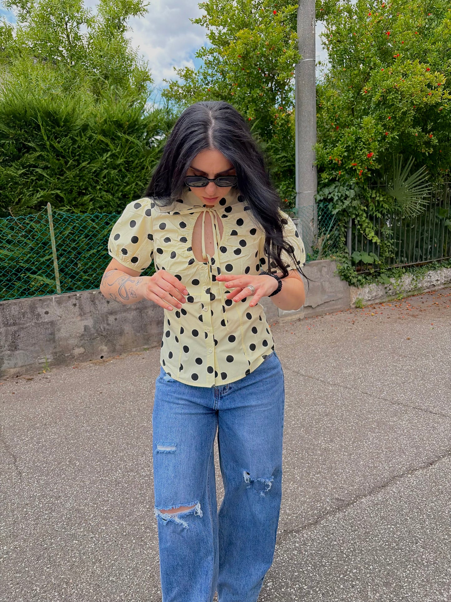 MAGLIA POIS MIDI