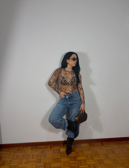 MAGLIA ANIMALIER LUMINA