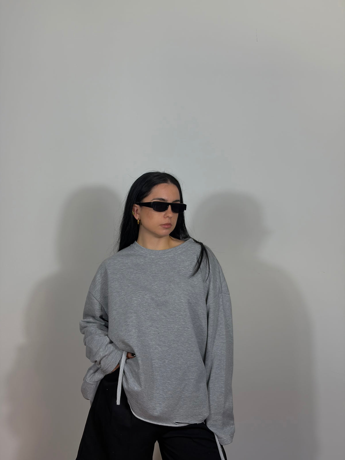 MAXI FELPA GREY