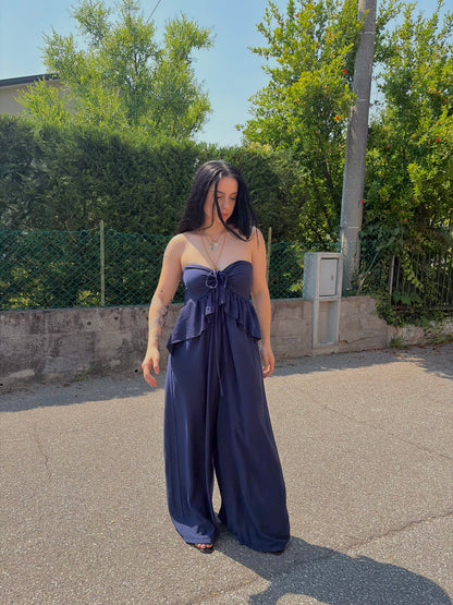 JUMPSUIT ROSE BLU NOTTE