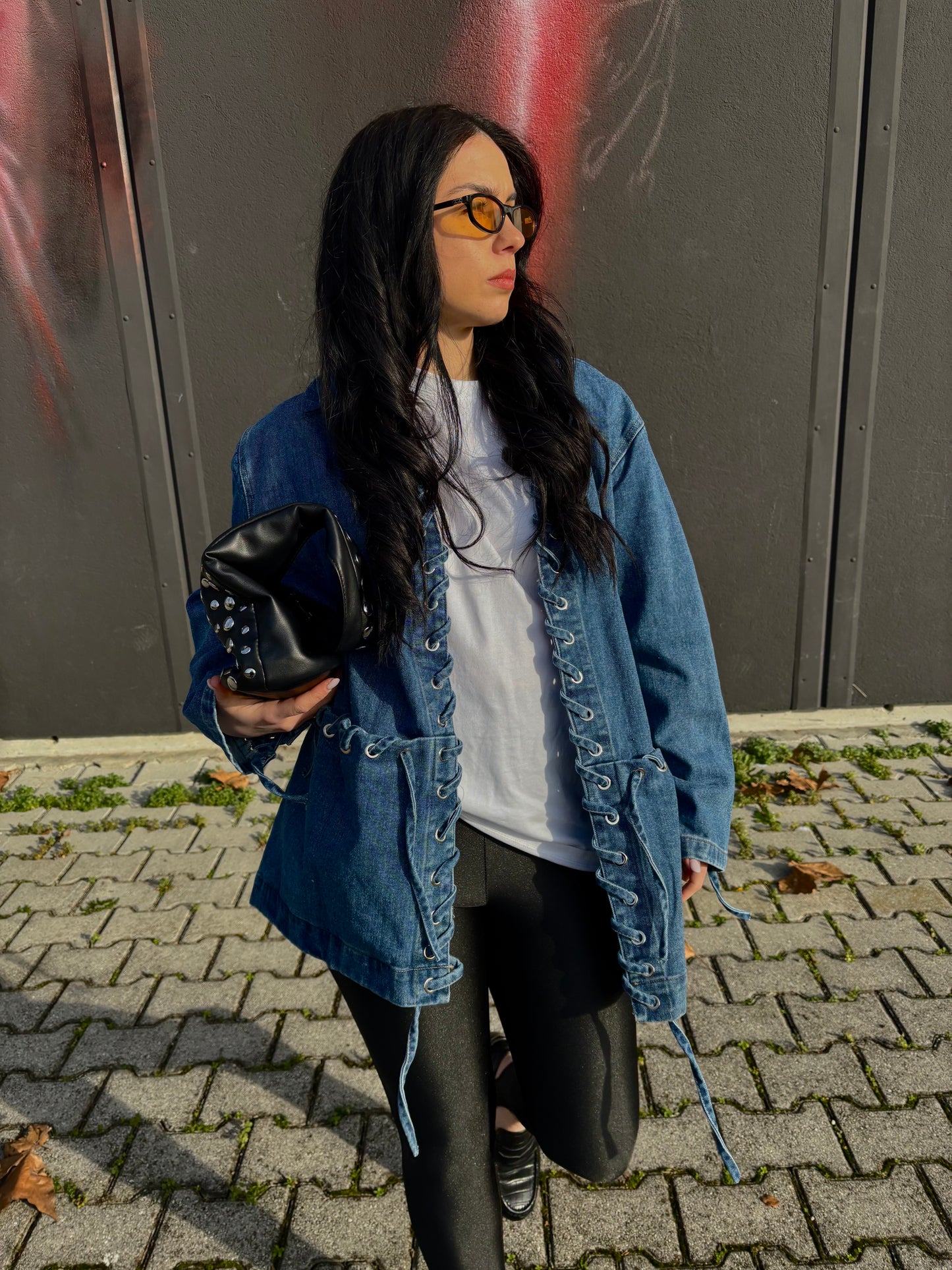 GIACCA INTRECCIO DENIM