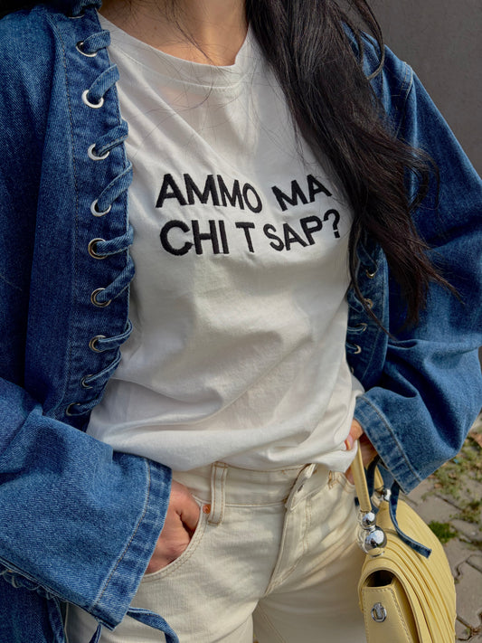 T-SHIRT AMMO MA CHI T SAP?
