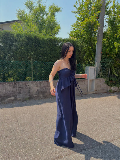 JUMPSUIT ROSE BLU NOTTE