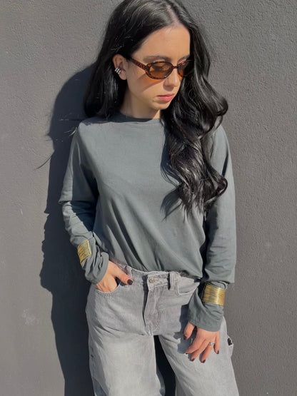 MAGLIA BASICA GRIGIO