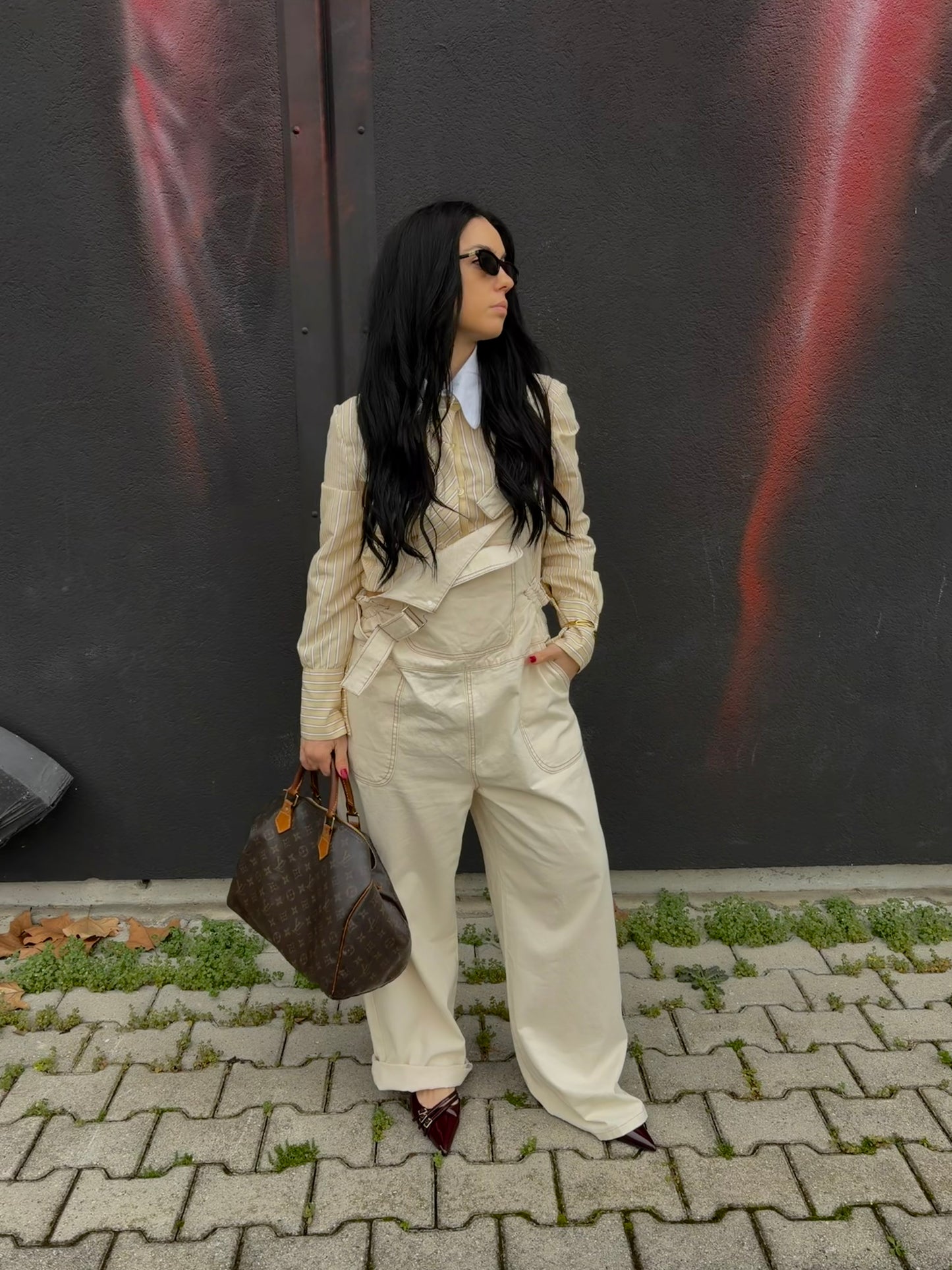 SALOPETTE MONIQUE BIANCA