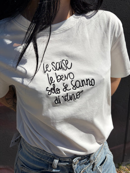 LE SCUSE LE BEVO SOLO SE SONO VINO