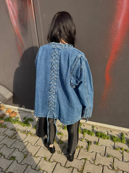 GIACCA INTRECCIO DENIM