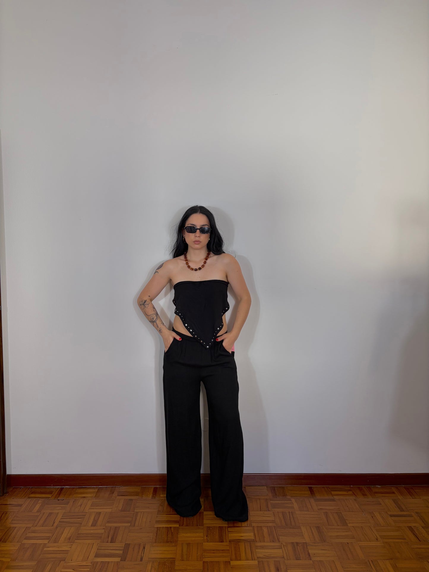 COORDINATO/PANTALONE TENERIFE NERO