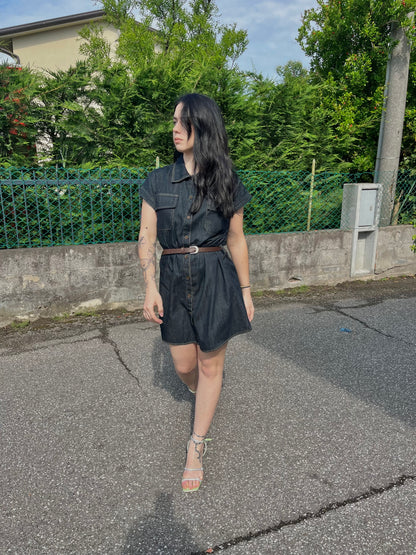 Abito mini denim