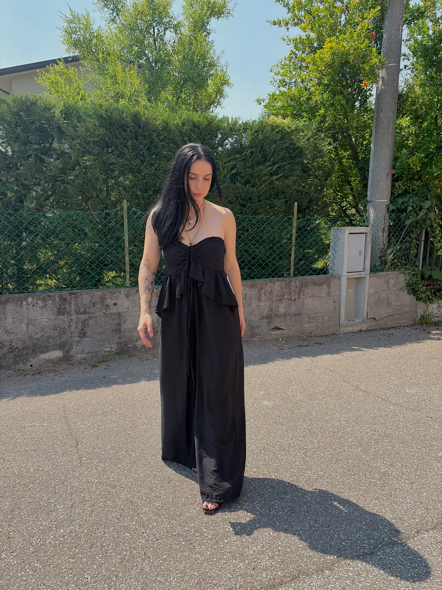JUMPSUIT ROSE BLACK