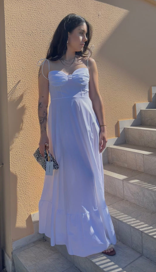 Abito Capri bianco