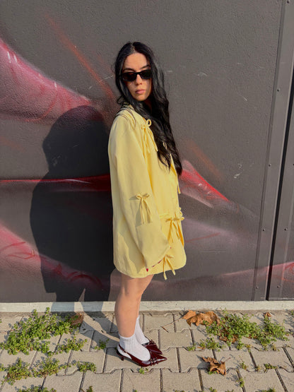 COORDINATO FIOCCO GIALLO