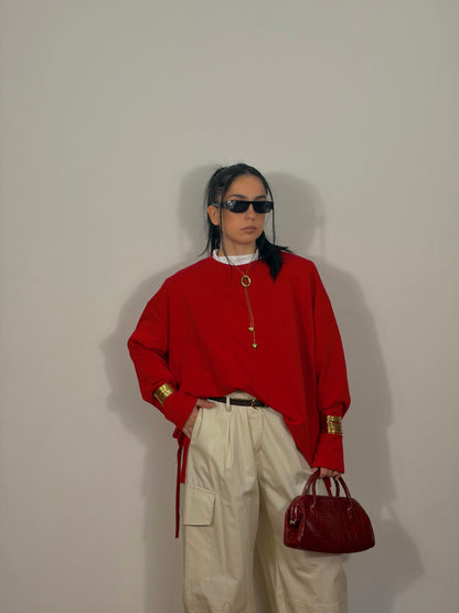 MAXI FELPA RED