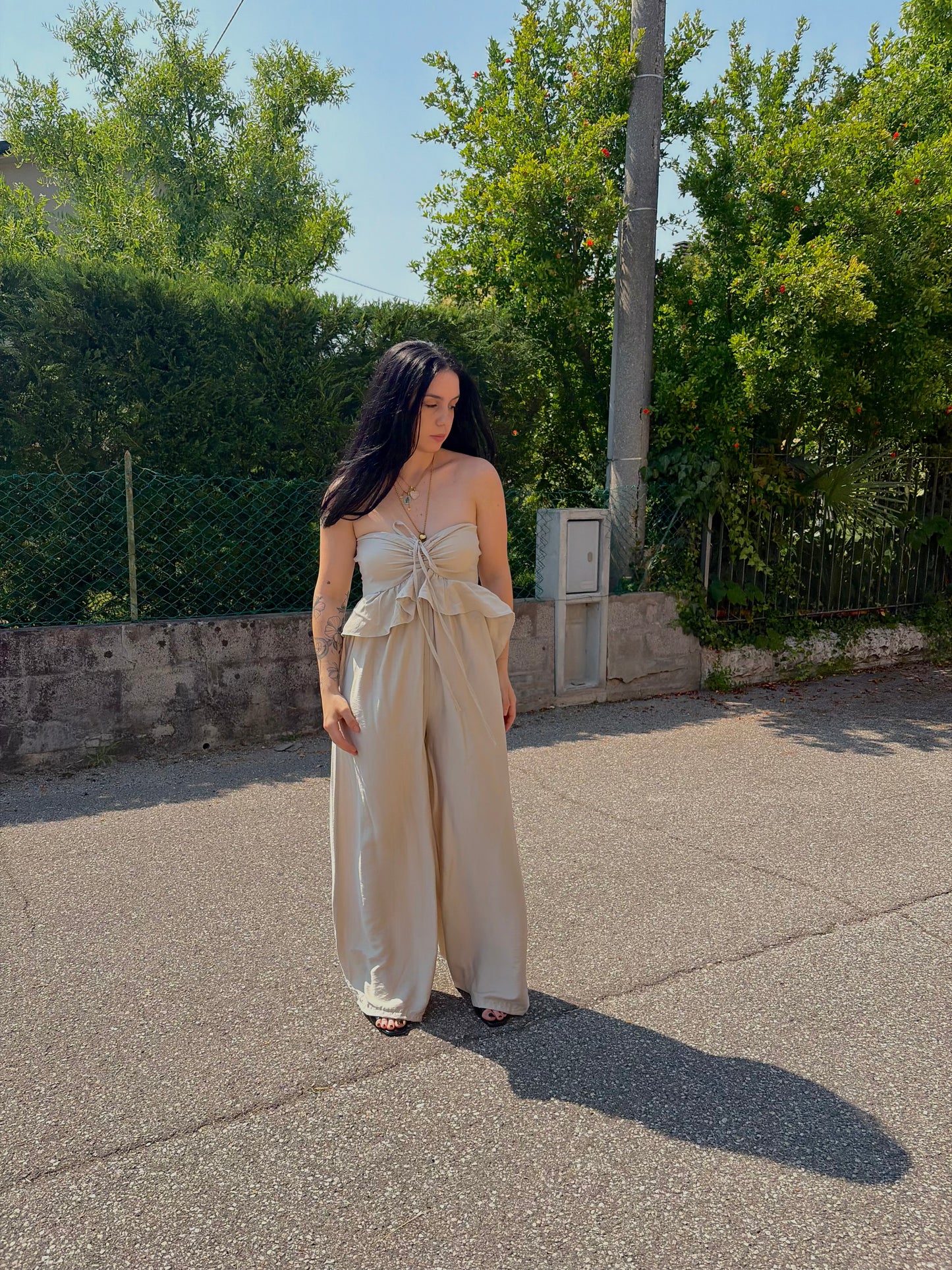 JUMPSUIT ROSE BEIGE