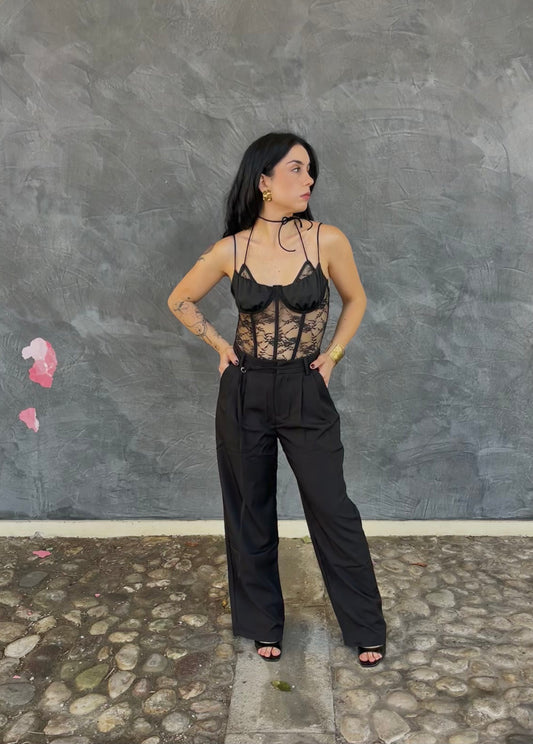 PANTALONE CLASSICO NERO