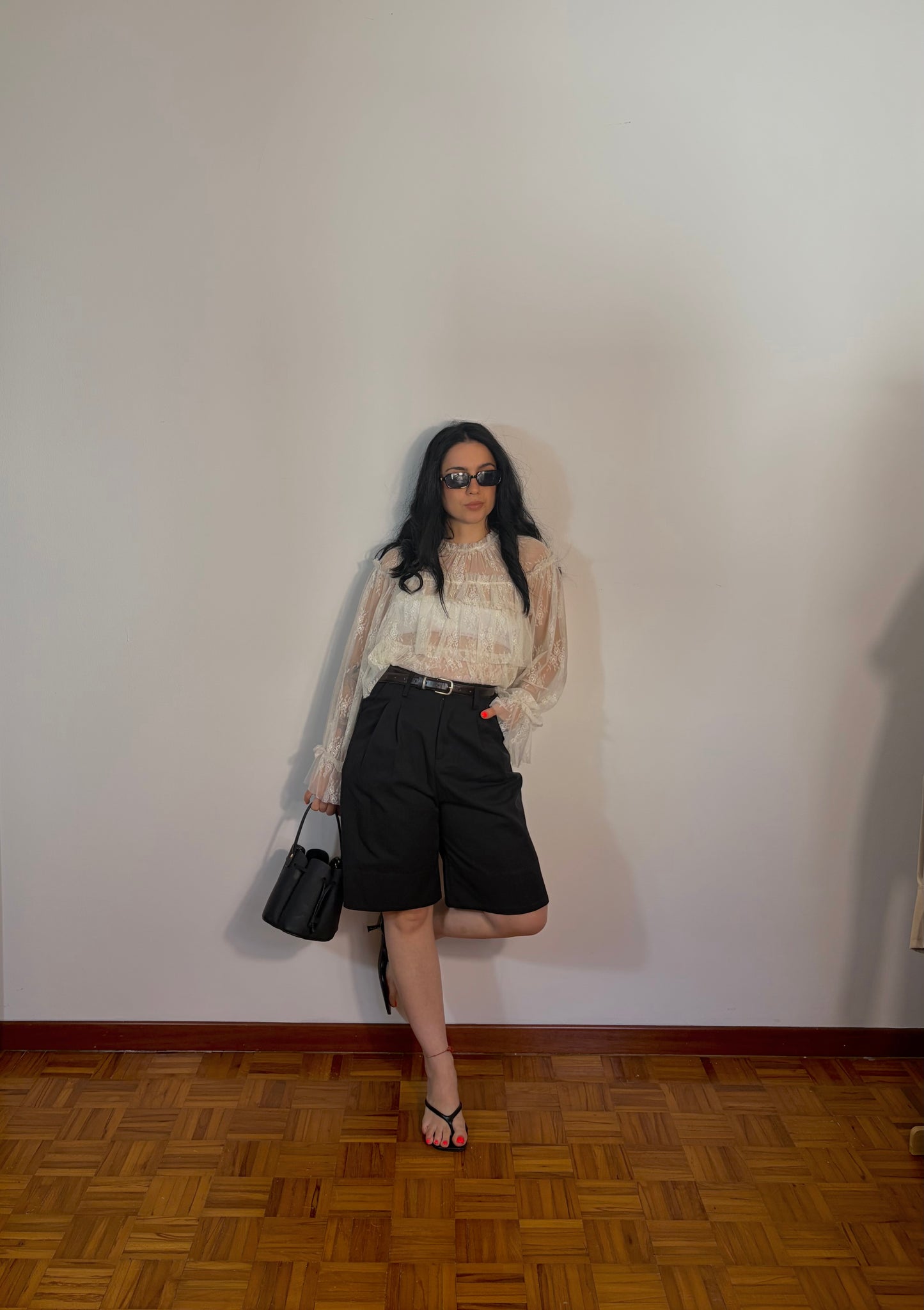 MAGLIA PIZZO PANNA
