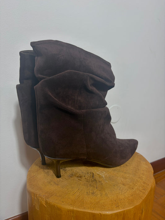 STIVALE CAMOSCIO CIOCCOLATO