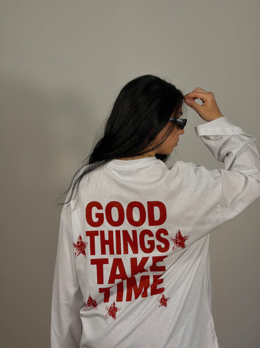 MAGLIA GOOD THINGS BIANCA