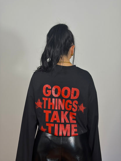 MAGLIA GOOD THINGS  NERA