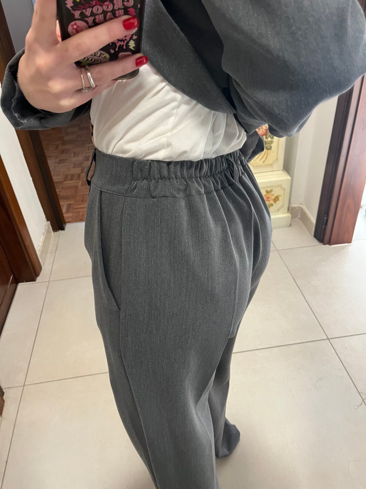 Pantalone classico Grey