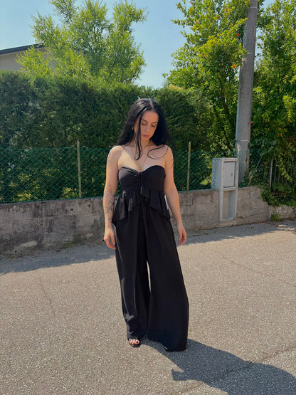 JUMPSUIT ROSE BLACK