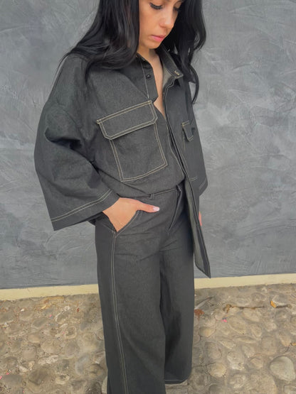 COORDINATO URBAN GRIGIO ANTRACITE