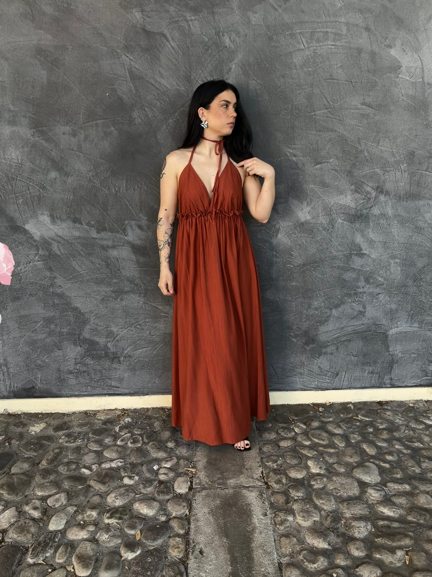 ABITO DAFNE TERRACOTTA