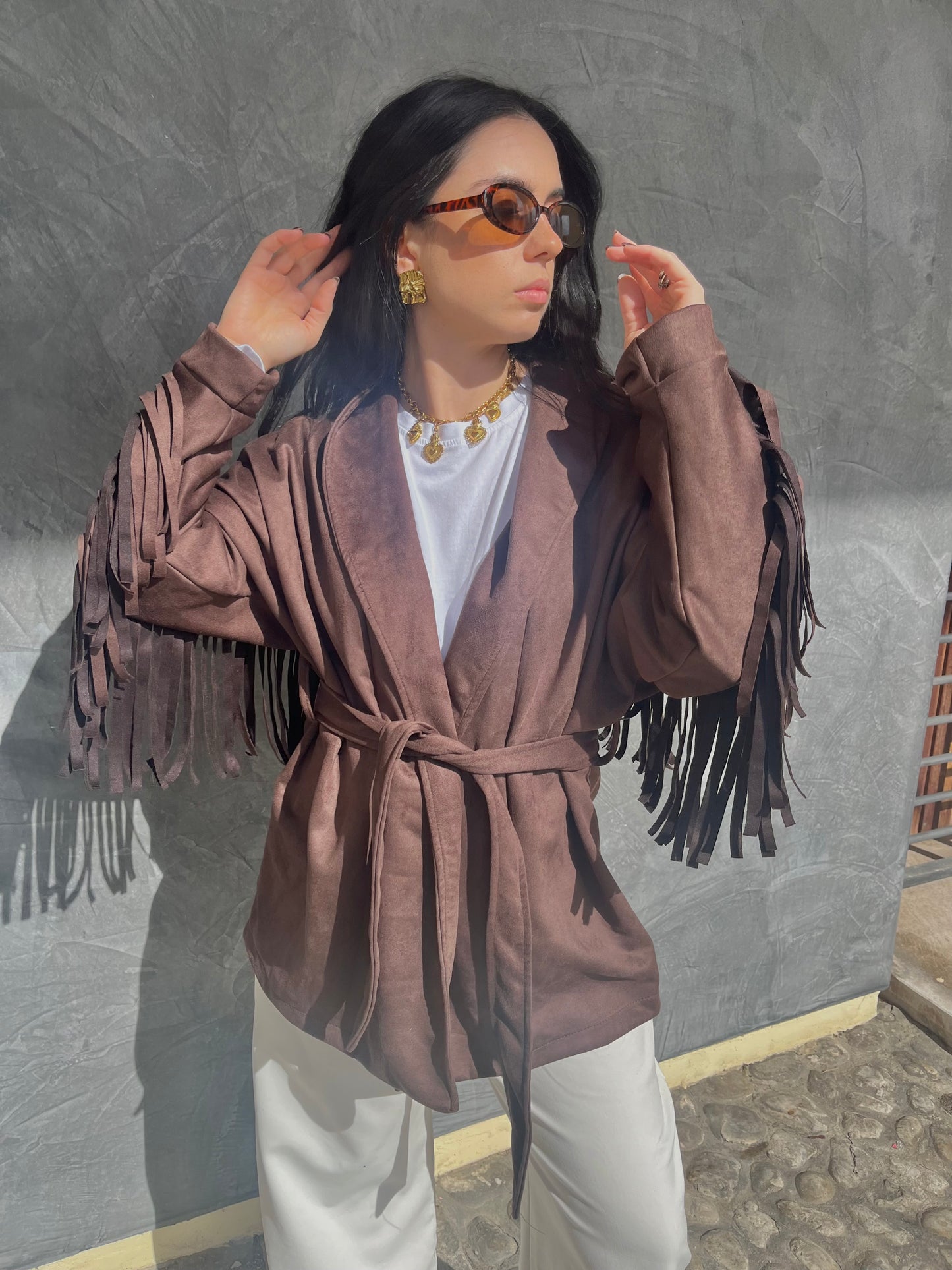 CARDIGAN FRANGE