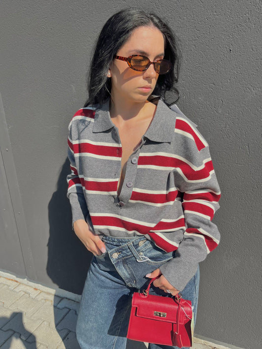 MAGLIONE COLLEGE GRIGIO