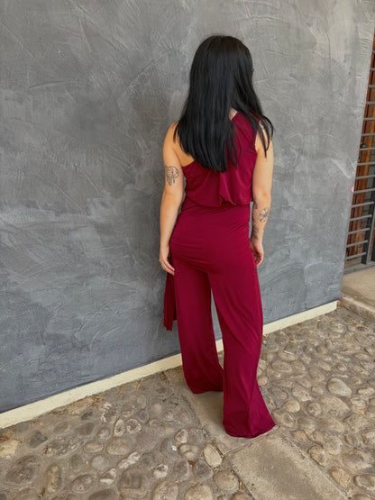 JUMPSUIT BORGOGNA