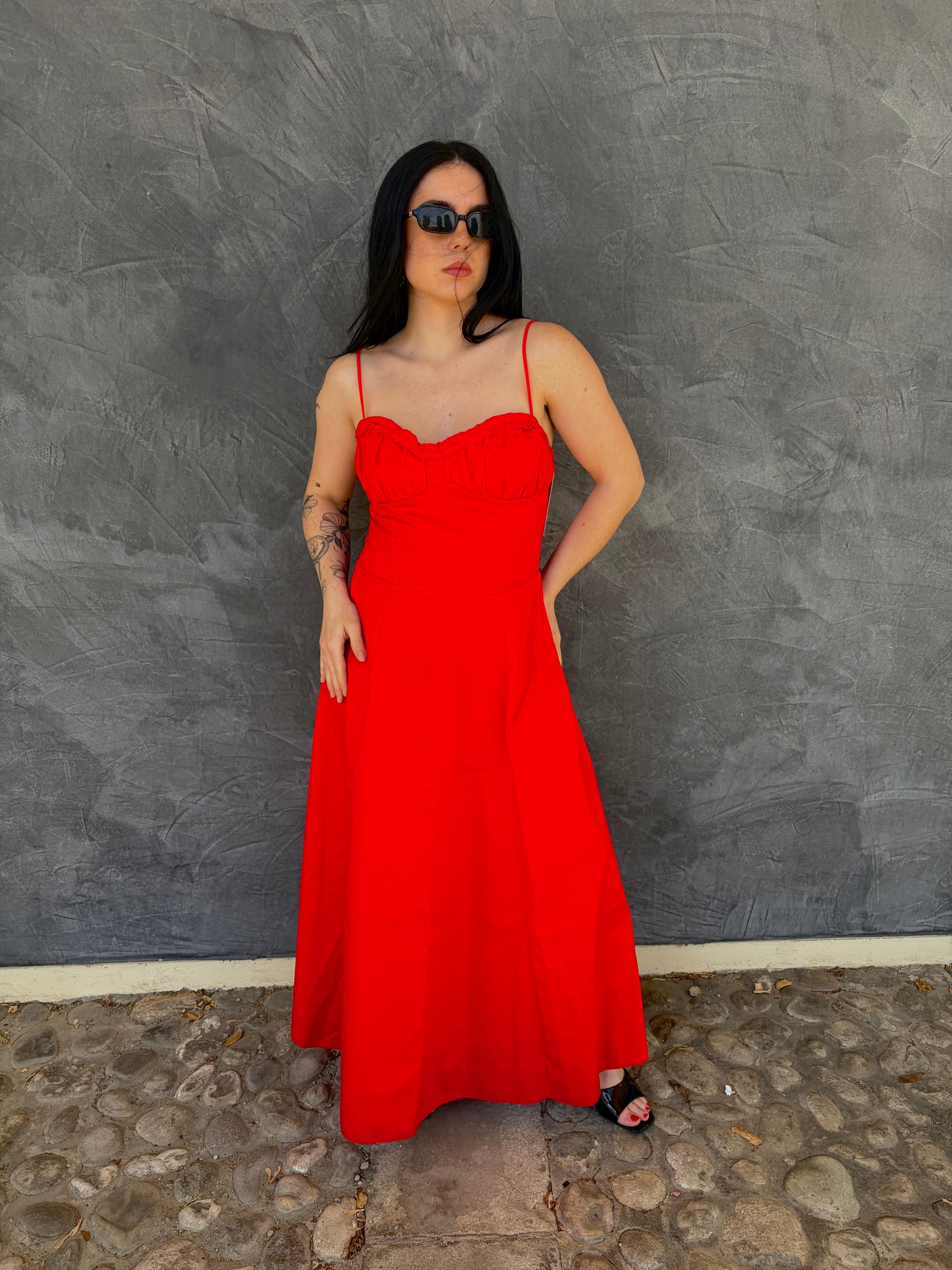 DRESS CANDY RED