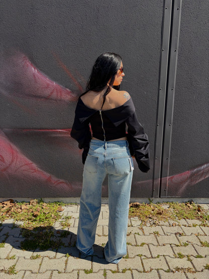 TOP GISELLE NERO