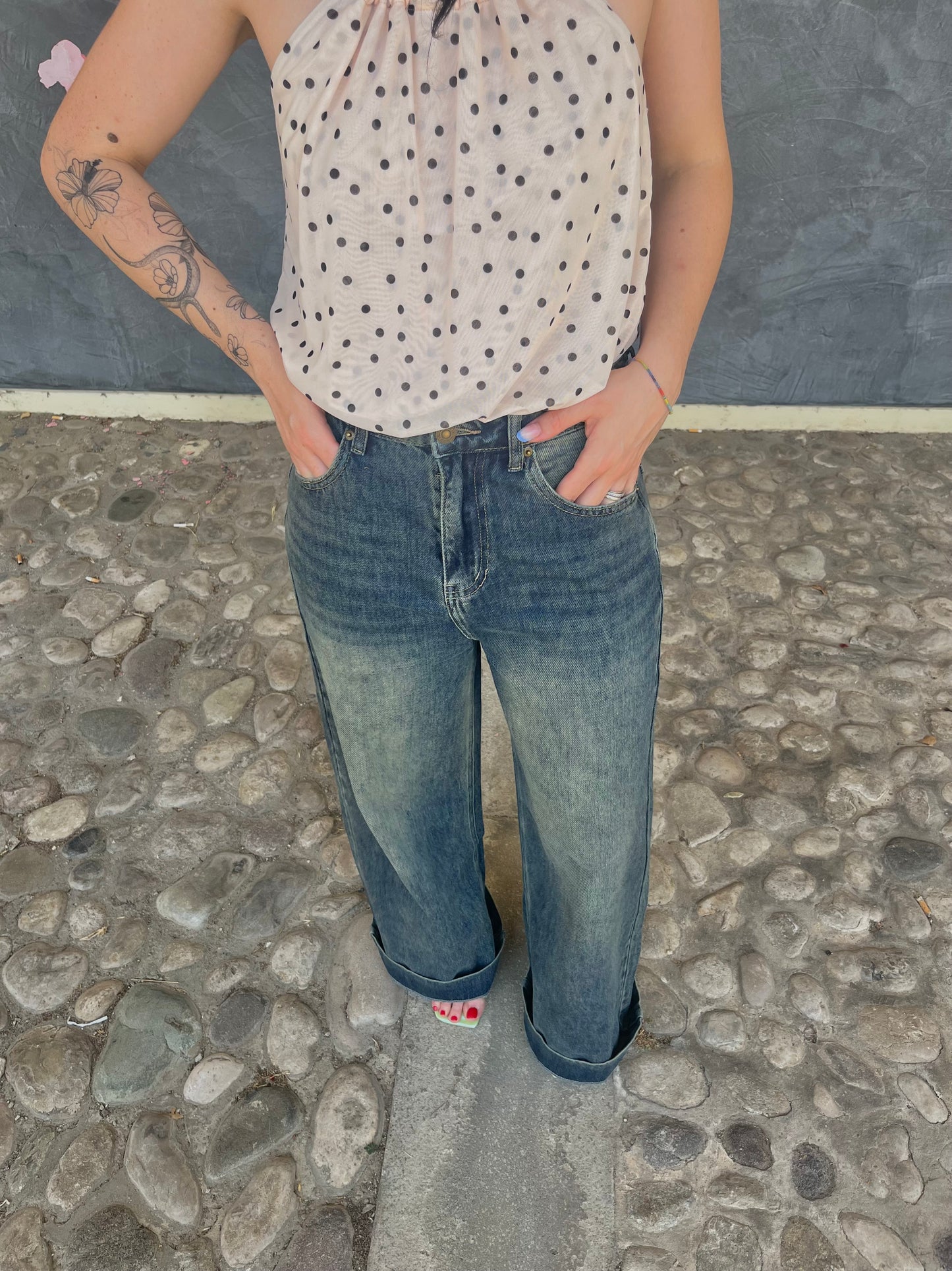 JEANS WIDE LEG ALTAMIRA