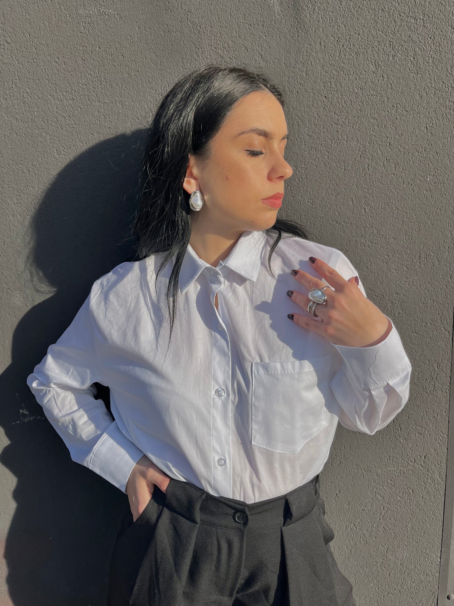 CAMICIA BASICA BIANCA