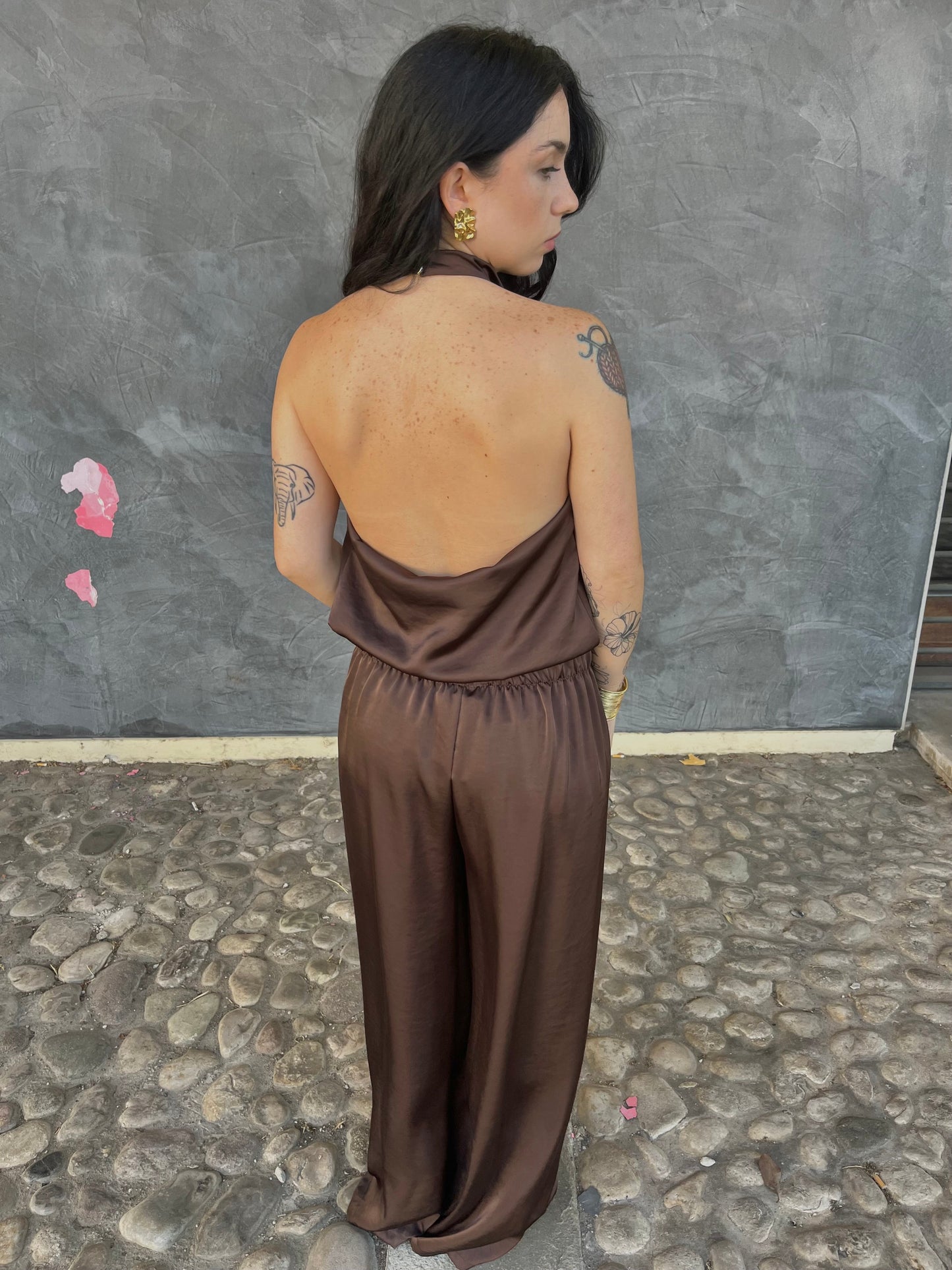 COORDINATO LUCE BROWN