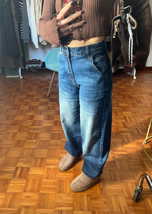 Jeans mom fit