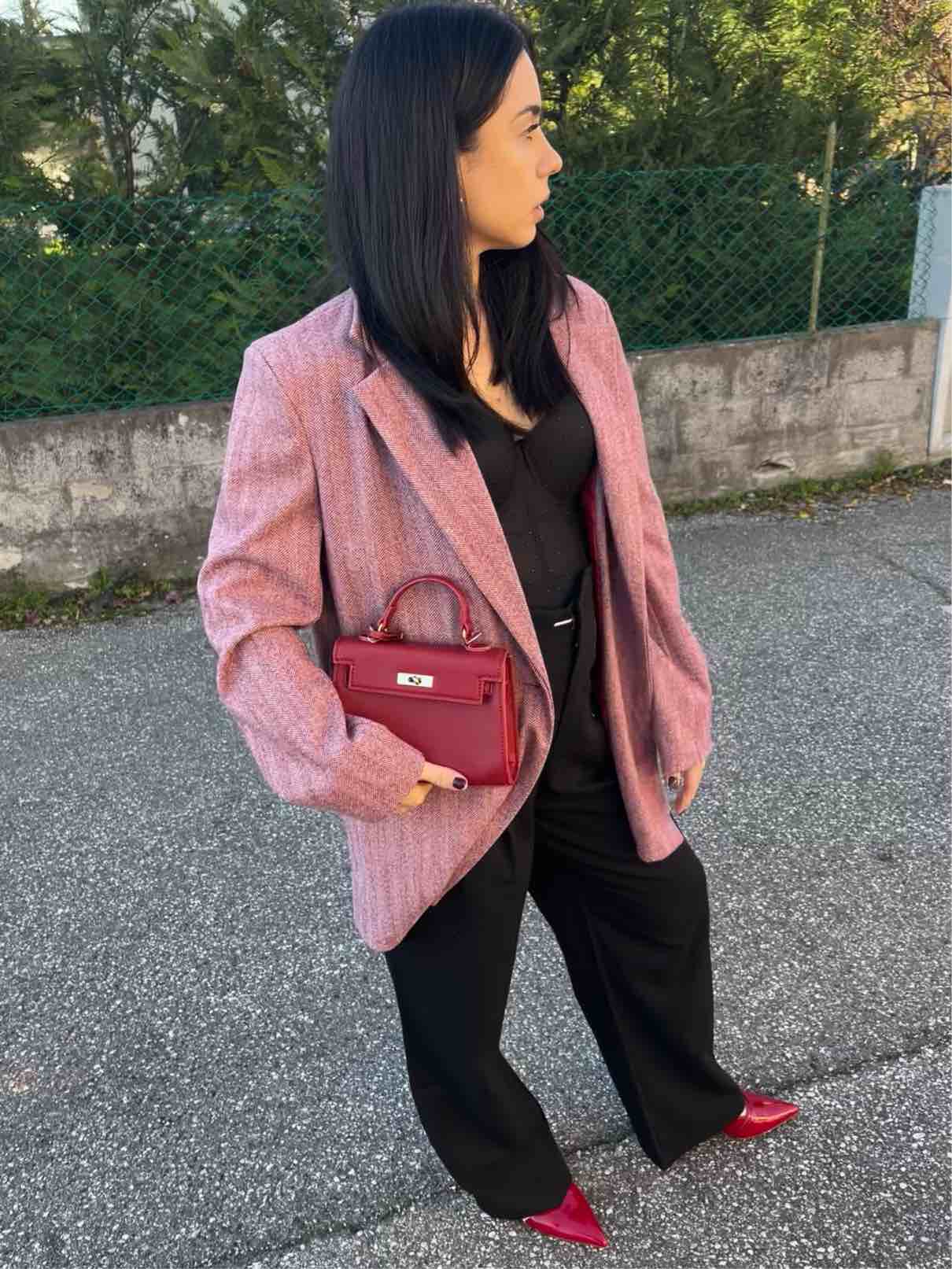 Blazer lisca di pesce