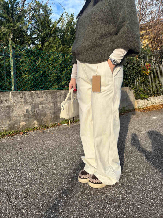 Pantalone in velluto a costine